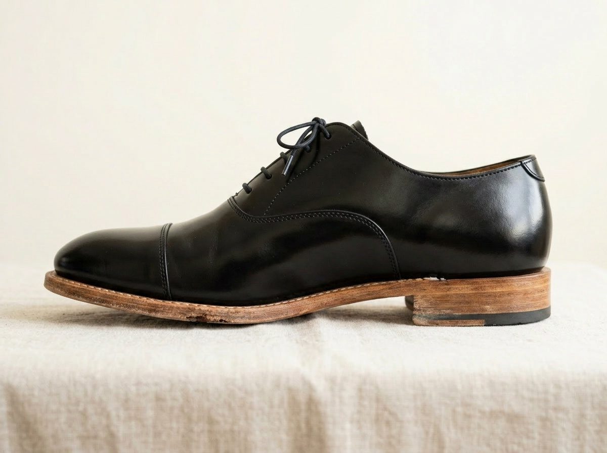 Oxford stringata — prima del restauro