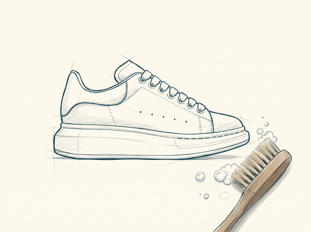 Schizzo del servizio: Sneaker Cleaning